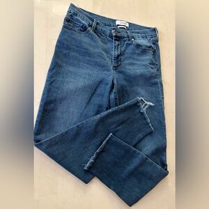 Pistola | High-Rise Cropped Jeans Medium Wash